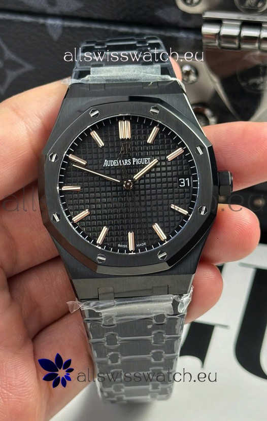 Audemars Piguet Royal Oak 15500 Black Ceramic Super Clone Replica Watch 