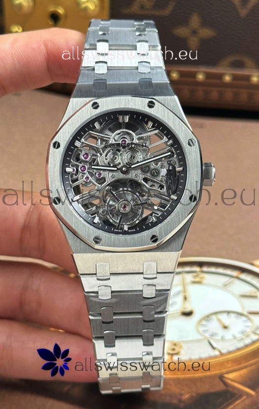 Audemars Piguet Royal Oak Super Clone Tourbillon 26735 Stainles Steel Watch 