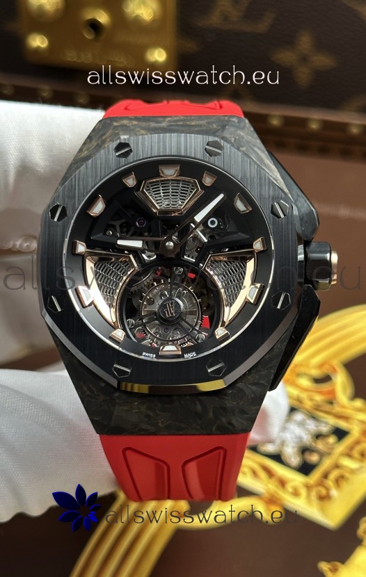 Audemars Piguet Royal Oak Concept Tourbillon UAE Edition Carbon Fiber Super Clone Watch 