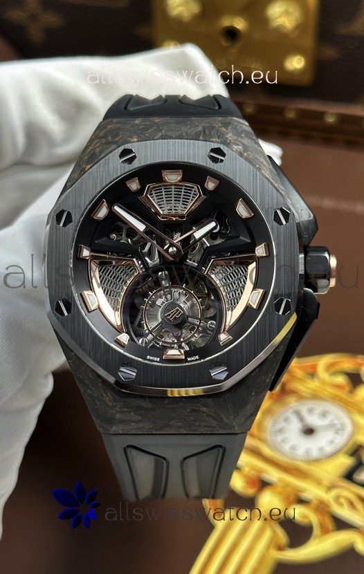 Audemars Piguet Royal Oak Concept Tourbillon UAE Edition Carbon Fiber Super Clone Watch 