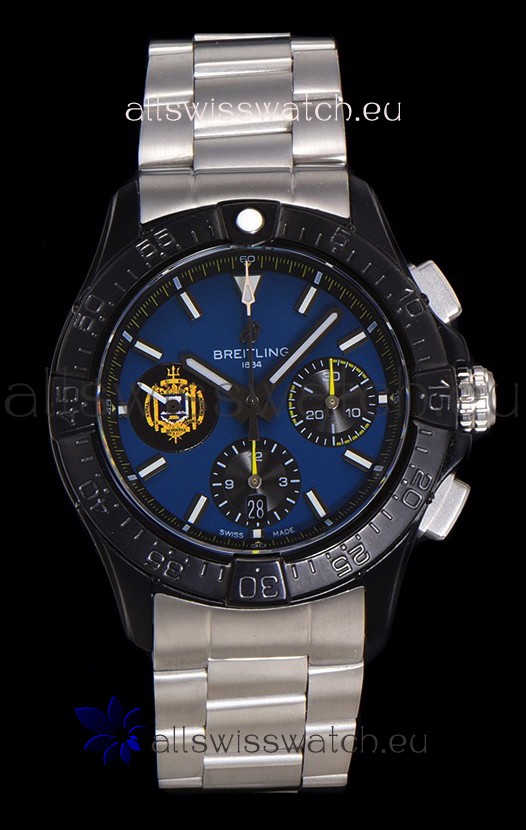 Breitling Super Clone Avenger B01 Chronograph 44 Night Mission US Naval Acadamy Watch 