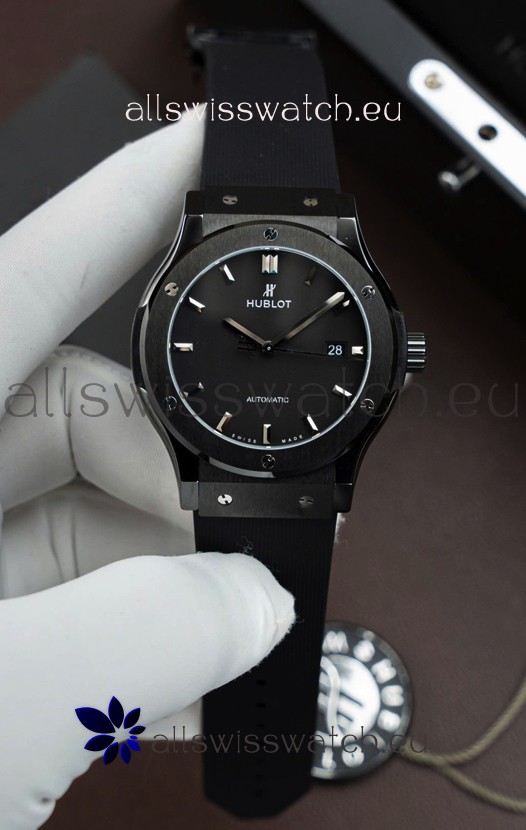 Hublot Classic Fusion Ceramic Casing Black Dial Super Clone Swiss Replica 42MM