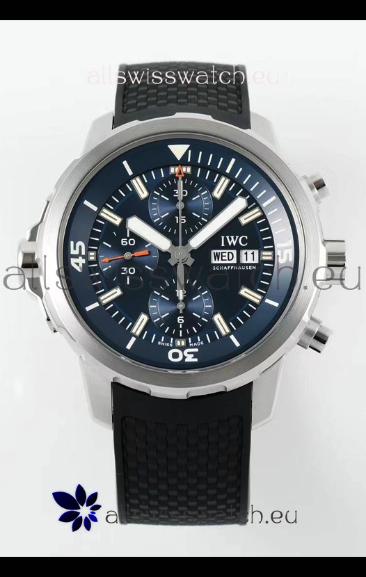 IWC Super Clone Aquatimer Chronograph IW376804 Swiss Replica Blue Dial