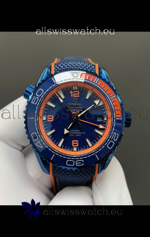 Omega Super Clone Planet Ocean 600M Big Blue Ceramic Replica Watch