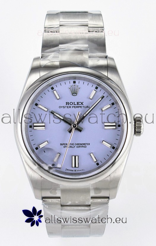 Rolex Oyster Perpetual Super Clone REF#126000 36MM Purple Dial Swiss Replica