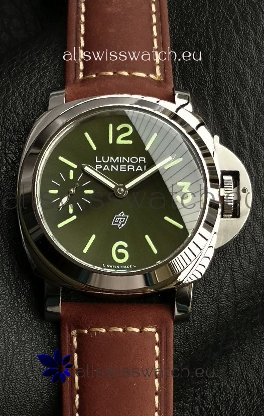 Panerai Super Clone Luminor PAM1624 Swiss Replica Watch - Green Dial 