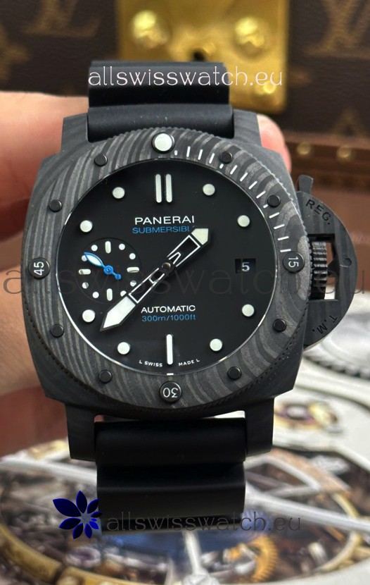 Panerai Super Clone Submersible PAM02231 Carbotech Watch 42MM