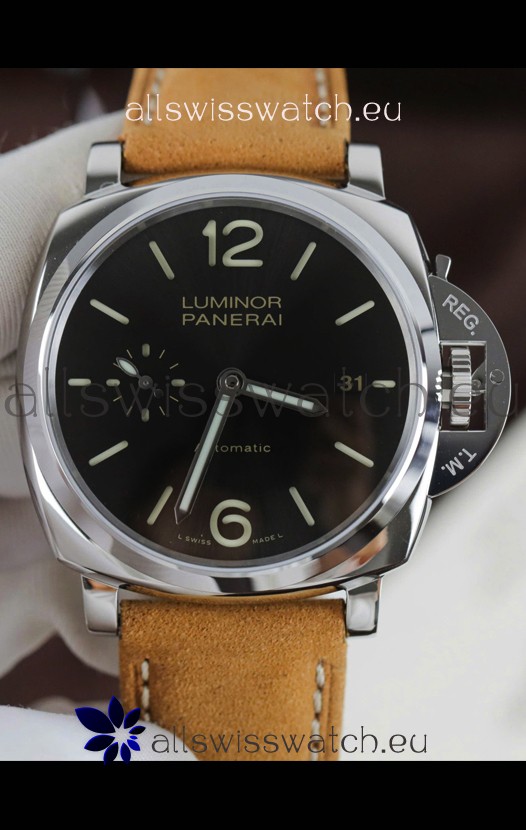 Panerai Super Clone Luminor DUE PAM904 Edition Replica Watch in Steel Casing 42MM