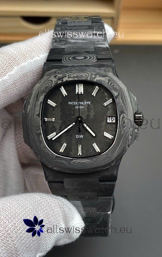 Patek Philippe Nautilus 5711 DiW Edition Ceramic/Carbon 1:1 Mirror Swiss Replica Watch