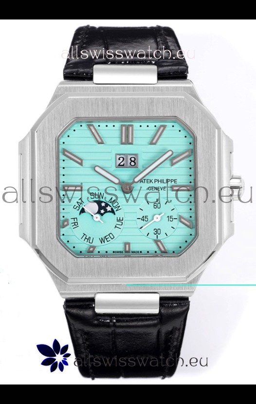 Patek Philippe Cubitus 5822 904L Steel Casing Green Dial Swiss Replica Watch