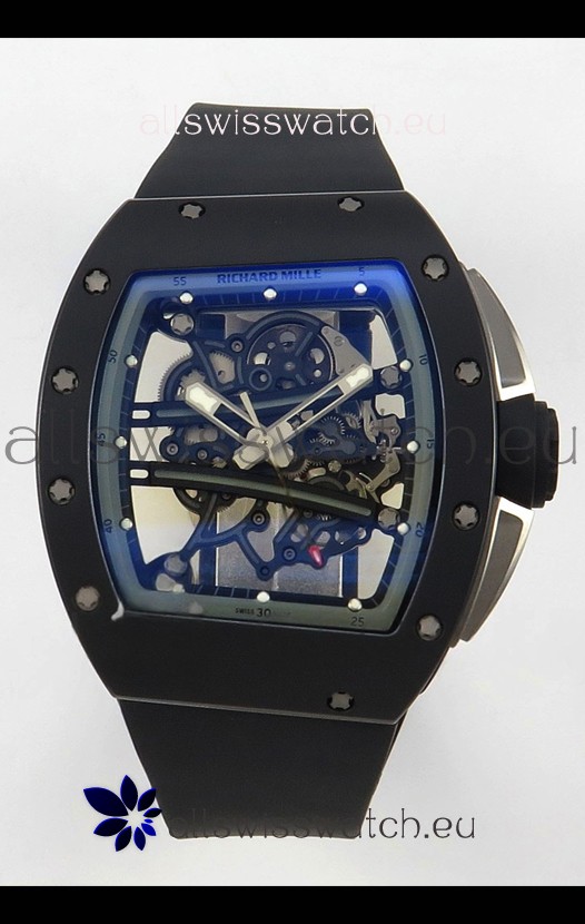 Richard Mille Super Clone RM061 Ceramic RMUL2 Edition Watch Grey Dial 