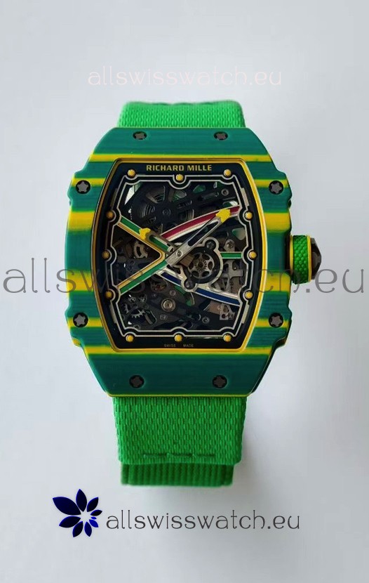 Richard Mille Super Clone RM67-02 Wayde Van Niekerk NTPT VAF Replica Watch 
