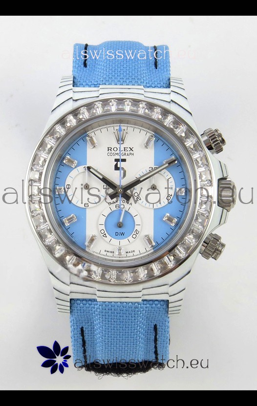 Rolex Daytona DiW x Leandro Peredes CarboQuartz Edition Swiss Replica Watch