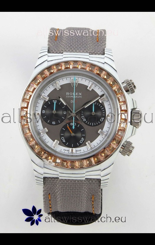 Rolex Daytona Super Clone DiW White CarboQuartz Edition Swiss Replica Watch