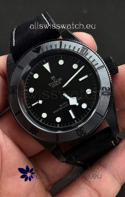 Tudor Super Clone Black Bay Ceramic Black Dial Swiss Replica Watch 