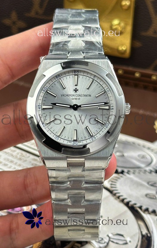Vacheron Constantin Super Clone Overseas Ultra-Thin 2000V Edition Watch in Steel Dial 