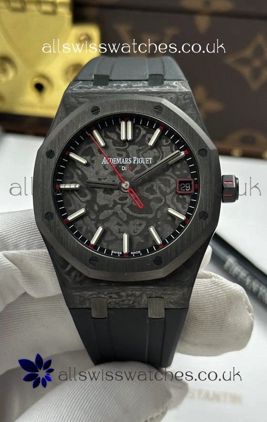 Royal Oak Speedster Voidline DiW 15500 Black Carbon Super Clone Watch 