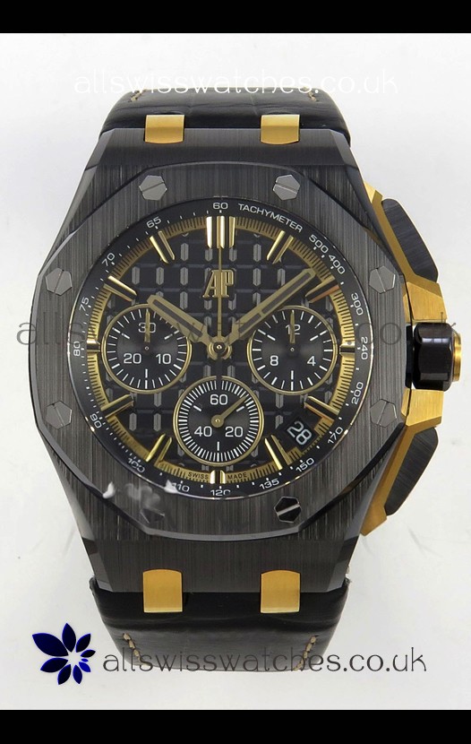 Royal Oak Offshore Chrono 26420CE Black Ceramic Super Clone Watch 