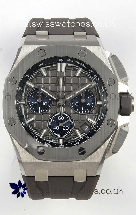 Royal Oak Offshore Chronograph 26420 Titanium Grey Dial Super Clone Watch 