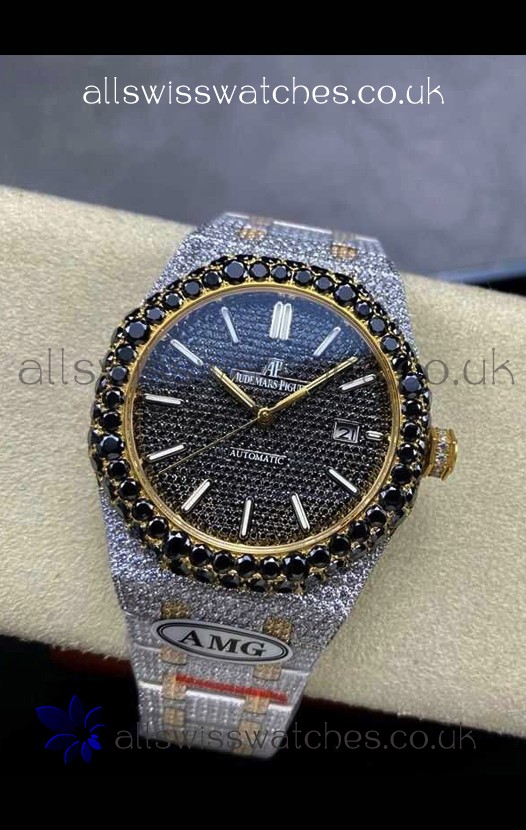 Royal Oak 15400 Iced Out Super Clone Edition 1 Super Clone Watch 