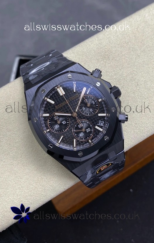 Royal Oak Chrono 26240 Black Ceramic Super Clone Watch 