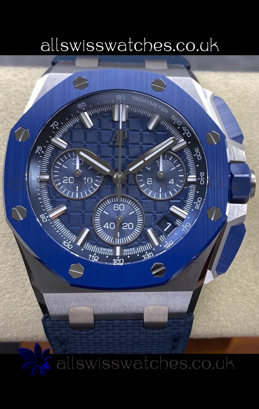 Royal Oak Offshore 26420CE Blue Dial Stainless Steel Super Clone Watch 