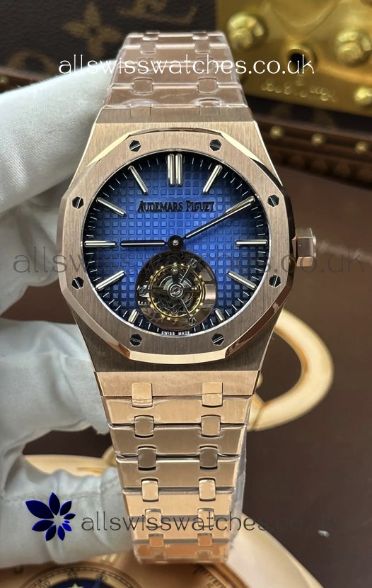 Royal Oak 26730 Flying Tourbillon 50th Anniversary Edition Rose Gold Watch 