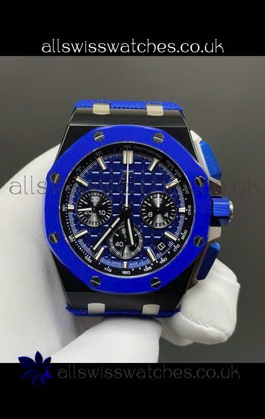 Royal Oak Offshore 26420CE Blue Ceramic Super Clone Watch 