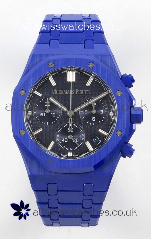 Royal Oak Chrono 26240 Blue Ceramic Super Clone Watch 