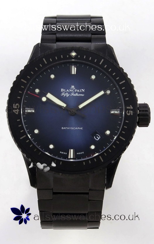 Blancpain Fifty Fathoms Ceramic Case Blue Dial Super Clone Watch 