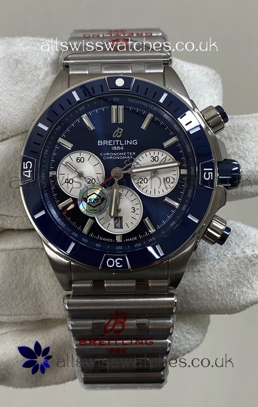 B01 42 Edition Swiss 904L Steel Casing Blue Dial Super Clone Watch 