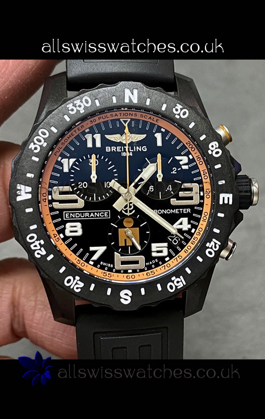 Breitling Endurance PRO 44 Black Strap Swiss Quartz Replica Watch