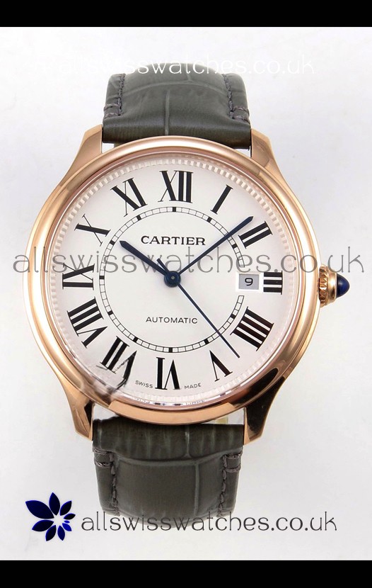 Cartier Ronde Louis 40 Rose Gold Super Clone Watch 