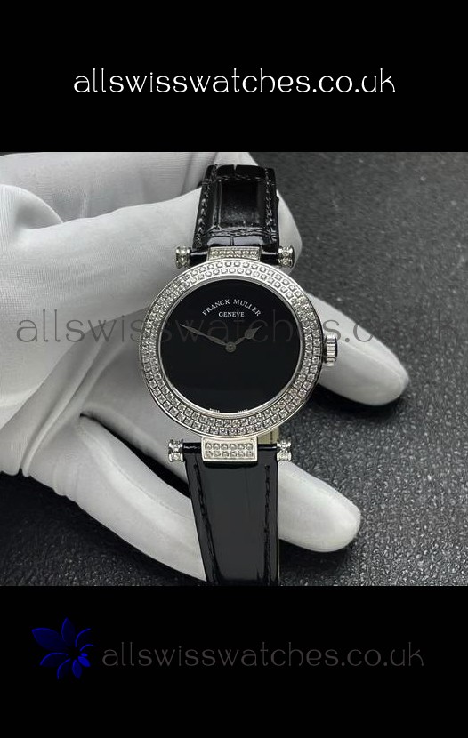 Franck Muller Double Mystery Swiss Quartz Watch in Steel Casing