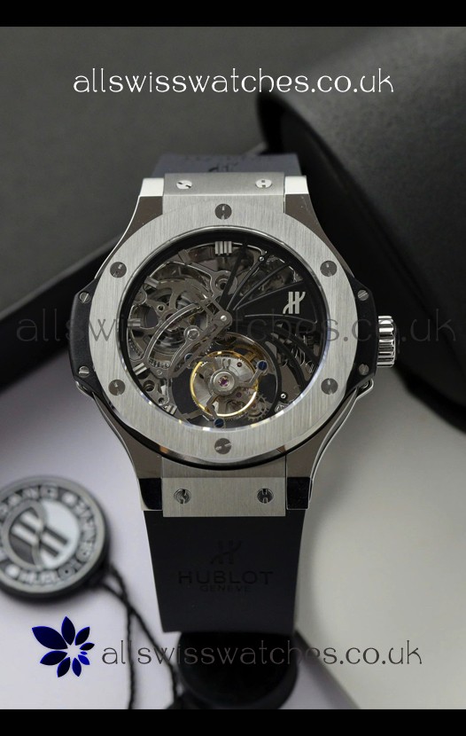 Hublot Classic Fusion Swiss Tourbillon Titanium Super Clone Watch 