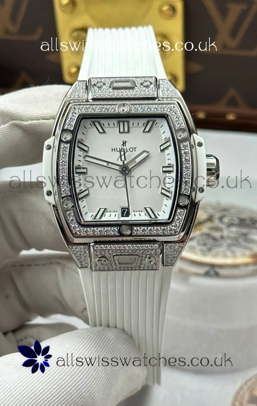Hublot Spirit of Big Bang Steel Case White Dial 39MM Super Clone Watch 