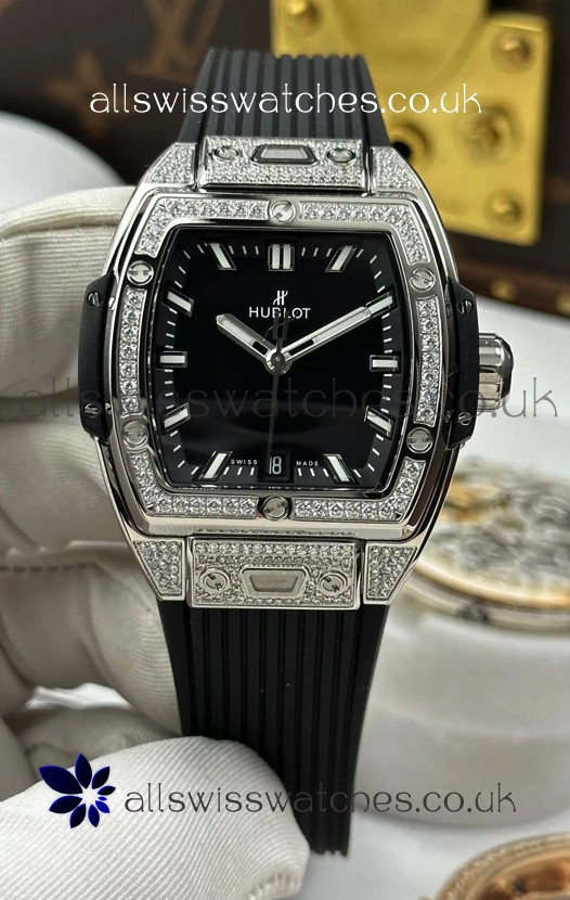 Hublot Spirit of Big Bang Steel Case Black Dial 39MM Super Clone Watch 