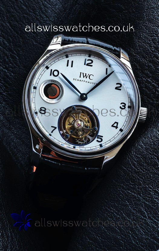 IWC Portuguese Tourbillon Steel Casing and dial Super Clone Watch 