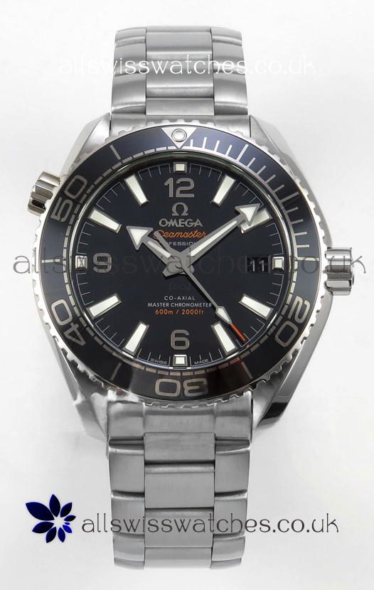 Omega Seamaster Planet Ocean 39.5MM Black Dial Super Clone Watch 