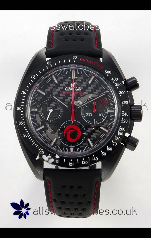 Omega Speedmaster Team Alinghi Black Ceramic Super Clone Watch 