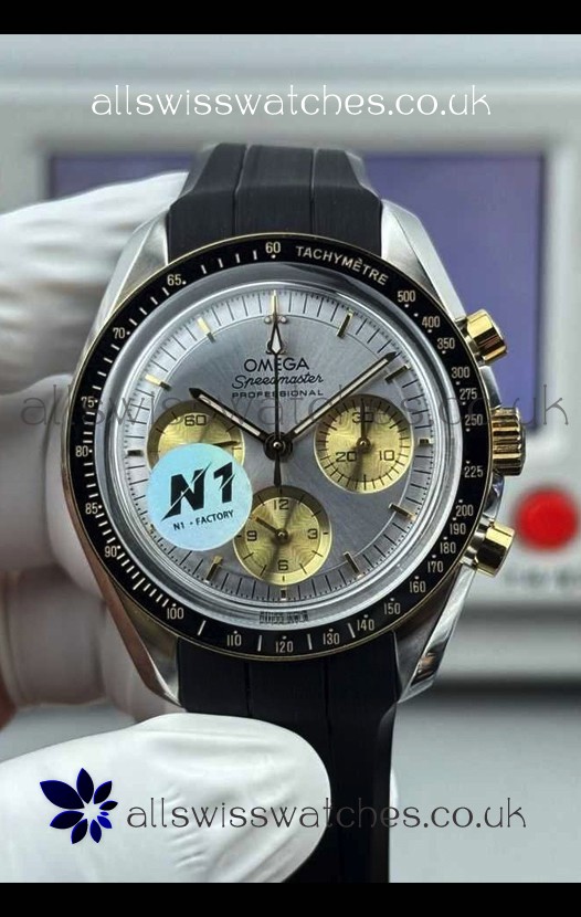 Omega Speedmaster Moonwatch Chronograph Steel Dial Super Clone Watch 