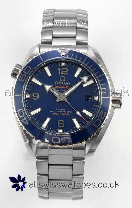 Omega Seamaster Planet Ocean 39.5MM Blue Dial Super Clone Watch 