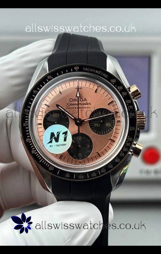 Omega Speedmaster Moonwatch Chronograph Champange Dial Super Clone Watch 