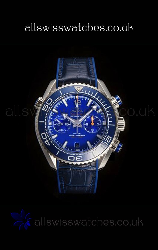 Omega Speedmaster Planet Ocean Blue Dial/Bezel Super Clone Watch 