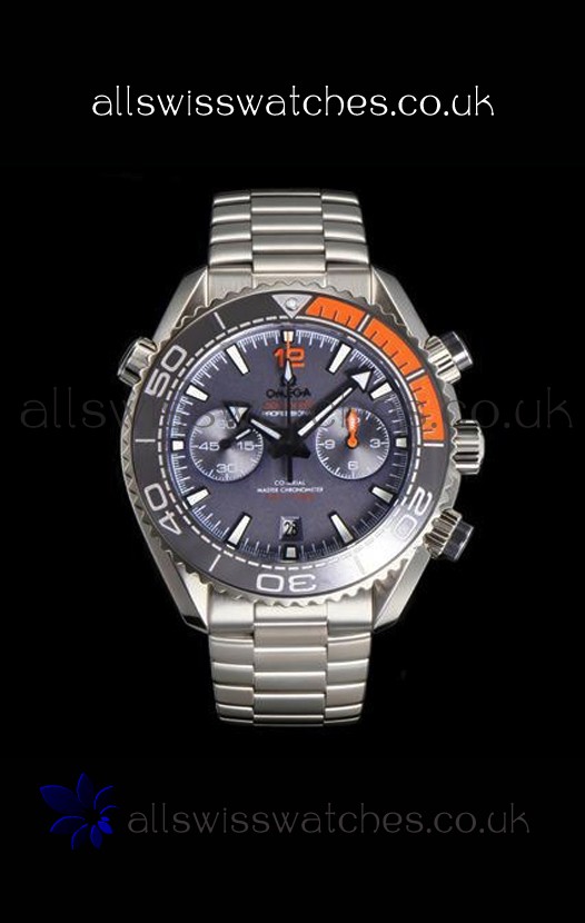 Omega Speedmaster Planet Ocean Grey Dial Super Clone Watch 