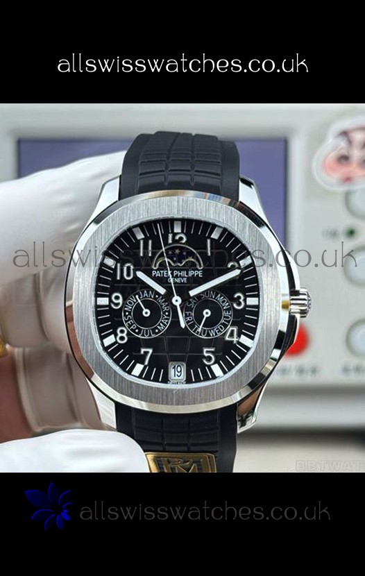 Patek Philippe Aquanaut 5261 Black Dial Swiss Replica Watch
