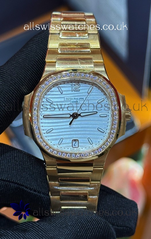 Patek Philippe Nautilus 7118/1200R-010 35MM Tiffany Blue Super Clone Watch 