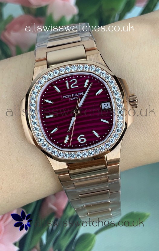 Patek Philippe Nautilus 7010/1R-013 Rose Gold Super Clone Watch 