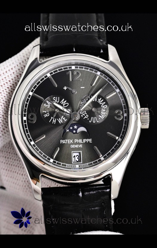 Patek Philippe Complications 5146 Annual Calendar Grey Dial Swiss Replica Watch