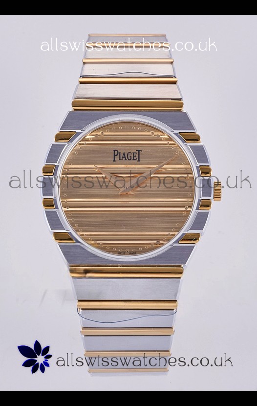 Piaget Polo 79 Two Tone Rose Gold Casing 39MM Super Clone Watch 